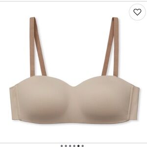 Warner's Easy Does It Strapless Bra - Cream